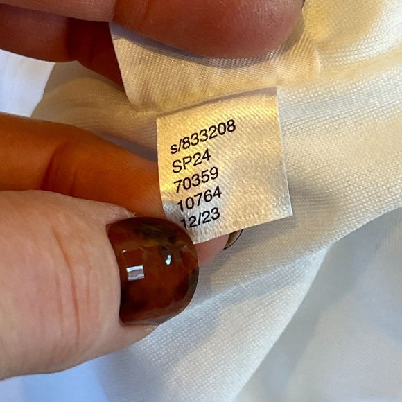 Ann Taylor Petite Flower White Sleeveless Tank Shell XSP NEW NWT - Picture 8 of 10